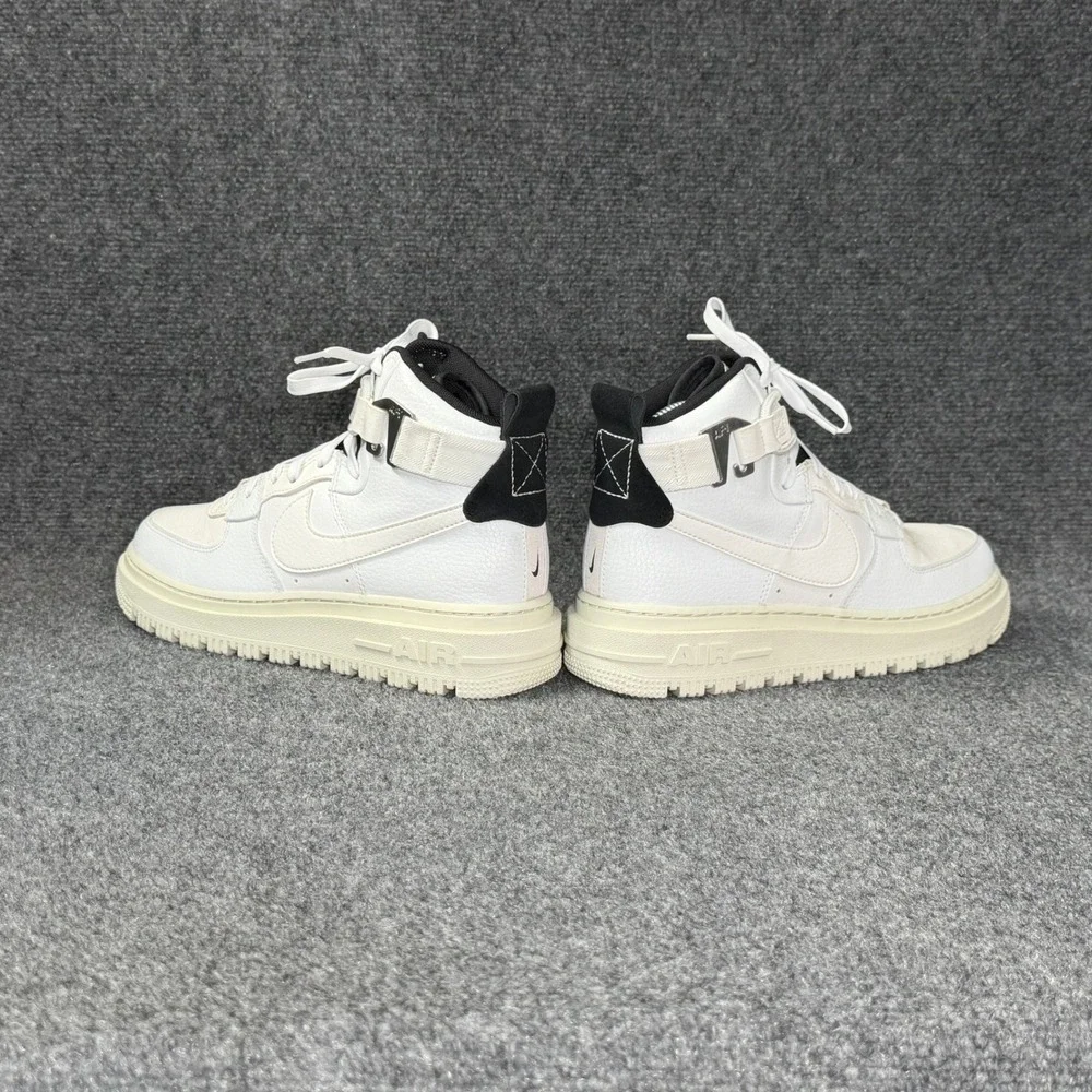 Nike Air Force 1 High Utility 2.0 Shoes Women 9 Summit White Black Retro Leather
